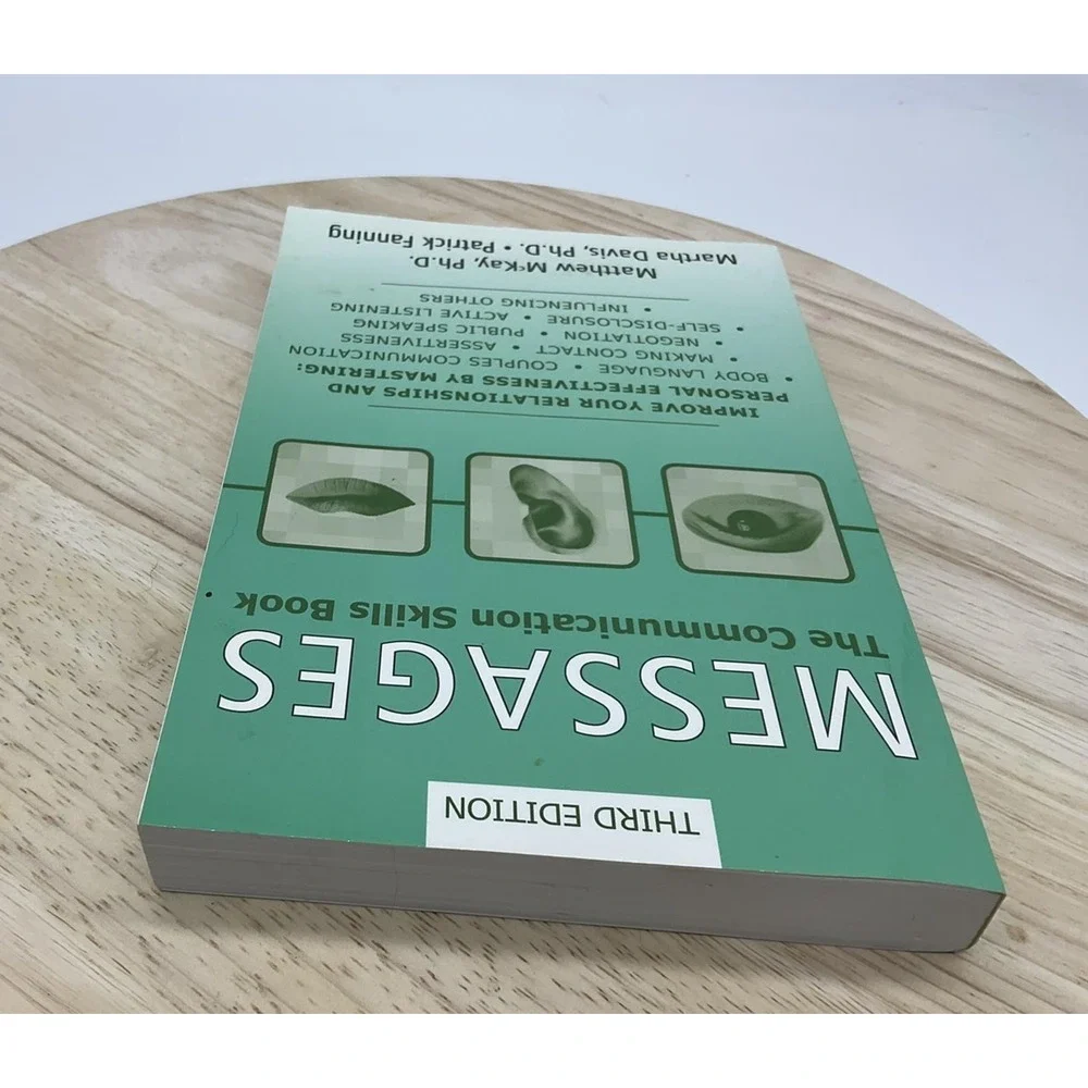 Messages The Communication Skills Book 3rd Edition Self-Help Paperback‎ McKay